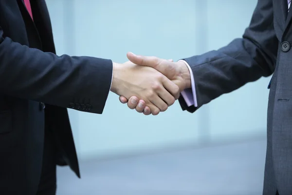 Business people shaking hands — Stock Photo, Image