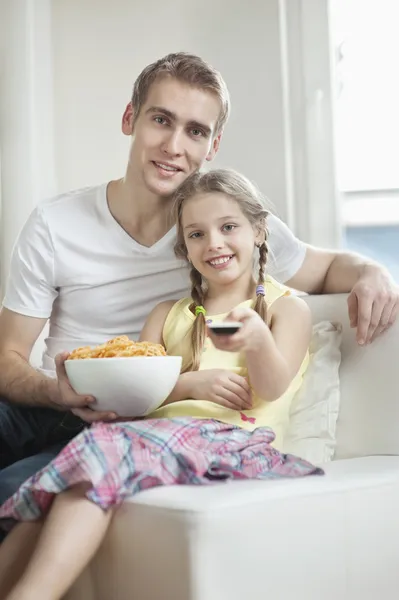 Vater und Tochter — Stockfoto