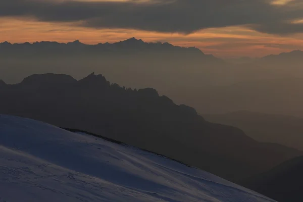 Cimeira de Marmolada — Fotografia de Stock