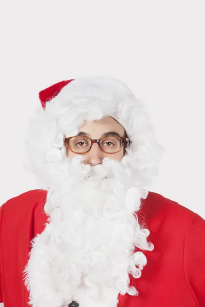 Man in Santa costume — Stock Photo, Image