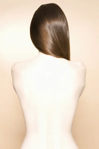 Woman back — Stock Photo, Image