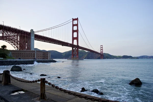 Ponte cancello dorato — Foto Stock