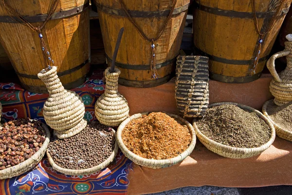Fűszerek, Egyiptom piacon — Stock Fotó