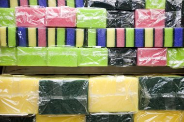 çok renkli süngerler