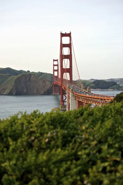 Curva del Golden Gate Bridge — Foto Stock