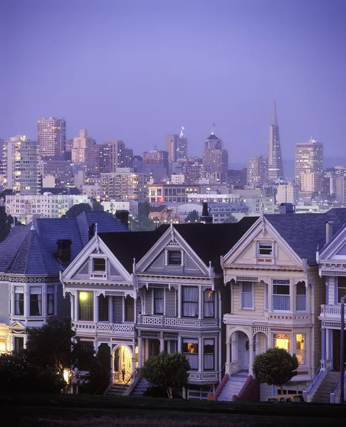 Тихоокеанские Хейтс Сан-Франциско — стоковое фото