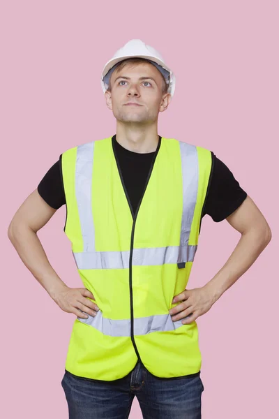 Handsome construction worker — Stock Photo, Image