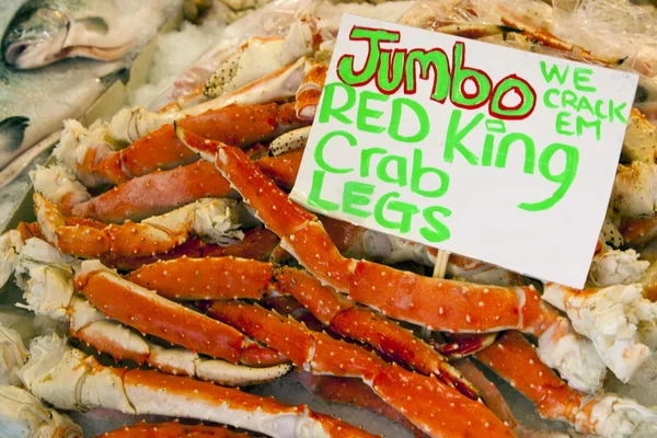 Cangrejo en el mercado — Foto de Stock