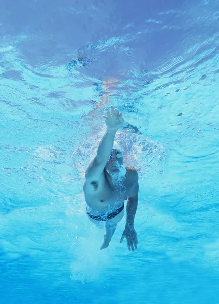 プロの男性水泳選手 — ストック写真