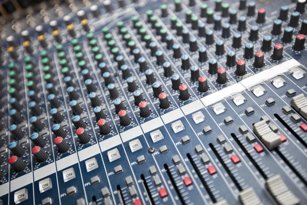 Sound mixing equipment — Stock Photo, Image