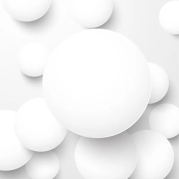 白い紙のボール. — ストックベクタ