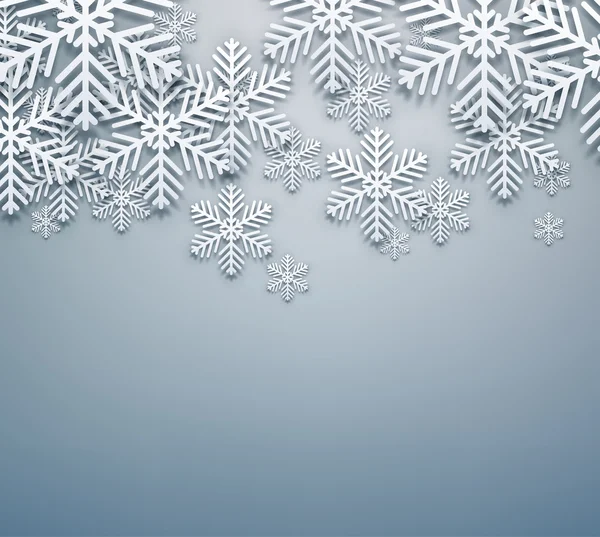 Fondo gris navidad . — Vector de stock