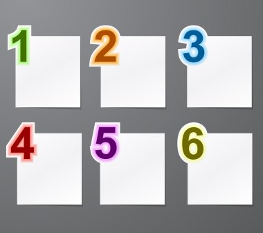 numaralı liste tasarım.