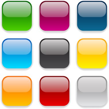 kare renkli simgeler.