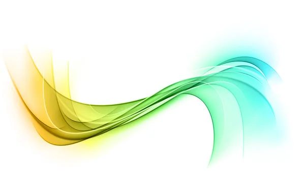 Fond ondulé couleur abstraite. — Image vectorielle