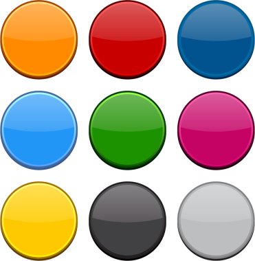 yuvarlak renkli simgeler.