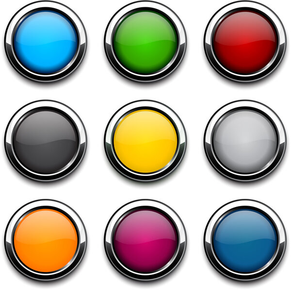 Round colorful icons.