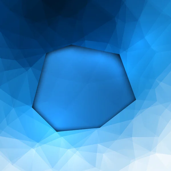 Fondo poligonal geométrico abstracto. — Vector de stock