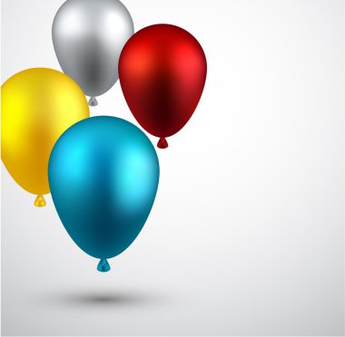 arka plan ile balonları.