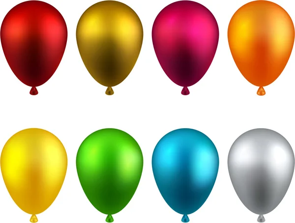 Set of realistic balloons. — Stock Vector