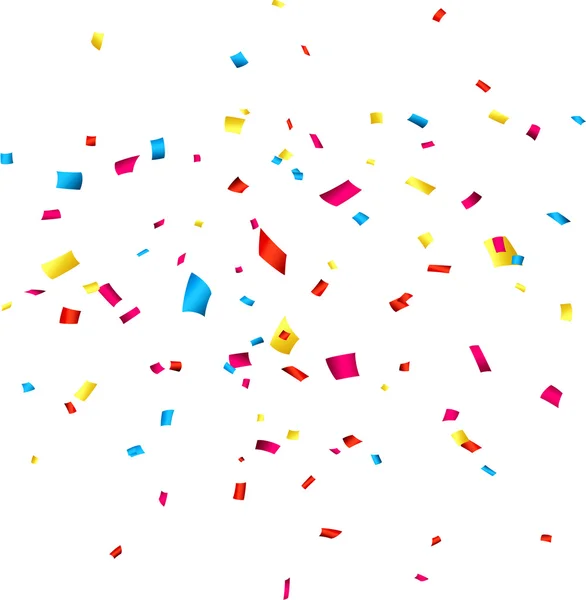 Fondo de celebración de Confetti . — Vector de stock