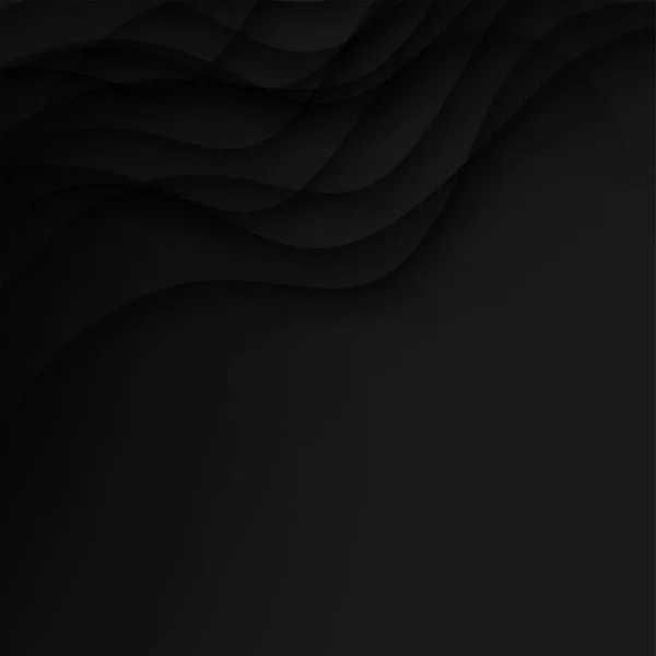 Abstract Zwarte Zand Textuur Achtergrond Vectorillustratie — Stockvector