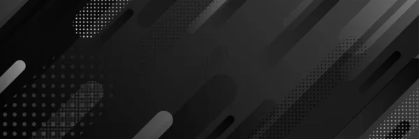 Абстрактний Чорний Напівтоновий Точковий Фон Ліній Векторні Ілюстрації — стоковий вектор