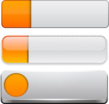 modern web düğmeleri.