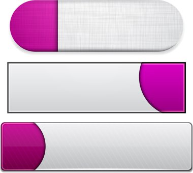 modern web düğmeleri.