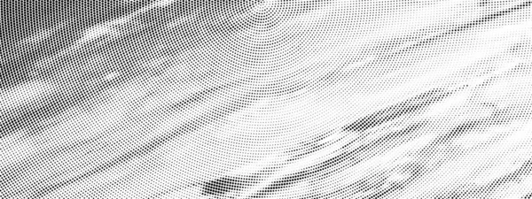 Абстрактний Чорно Білий Монохромний Напівтоновий Банерний Фон Векторні Ілюстрації — стоковий вектор