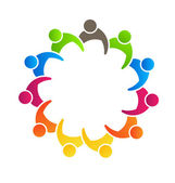 Business Meeting 11 logo design element