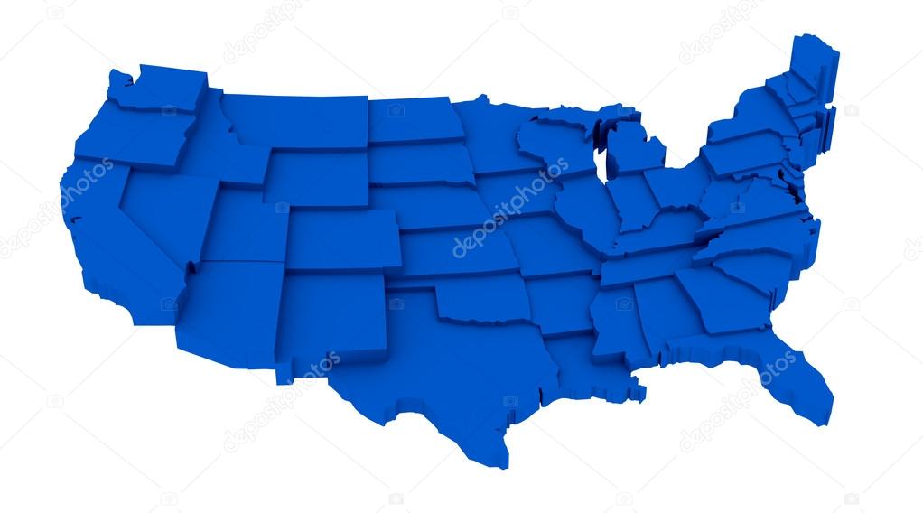 depositphotos_44939919 stock photo united states blue map by