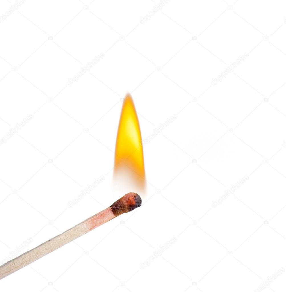 Burning match — Stock Photo © xjbxjhxm 22211203