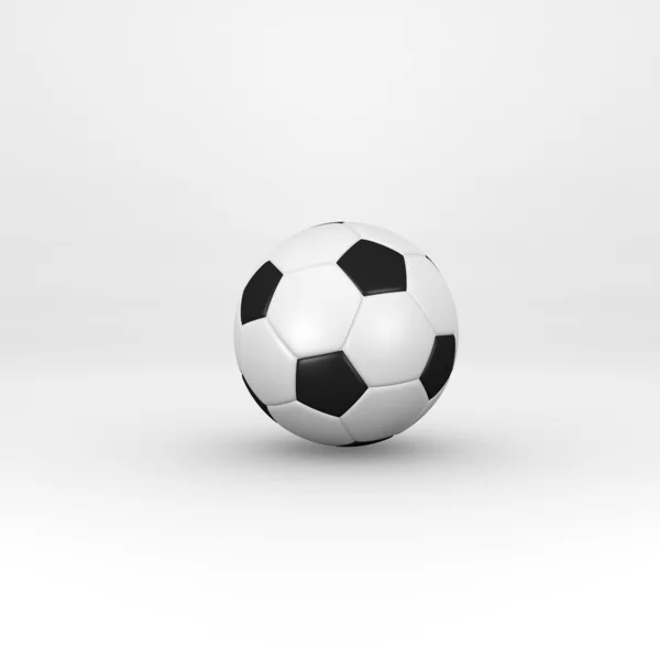 Isolated soccer ball — Stock Photo, Image