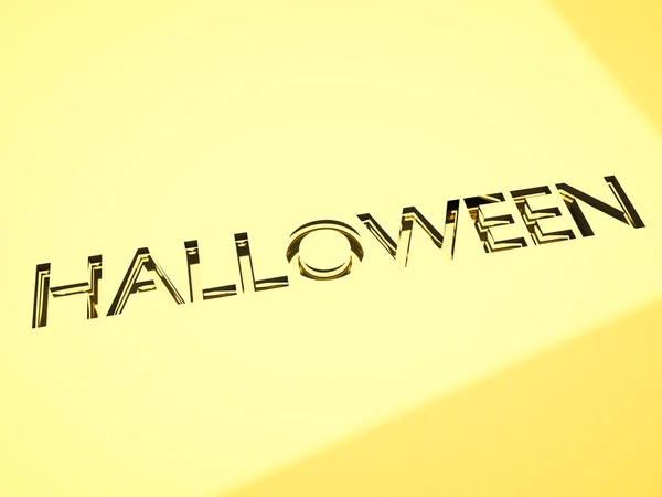 Saluti di Halloween — Foto Stock