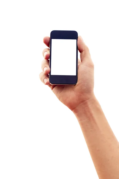 izole el smartphone ya da telefon tutarak