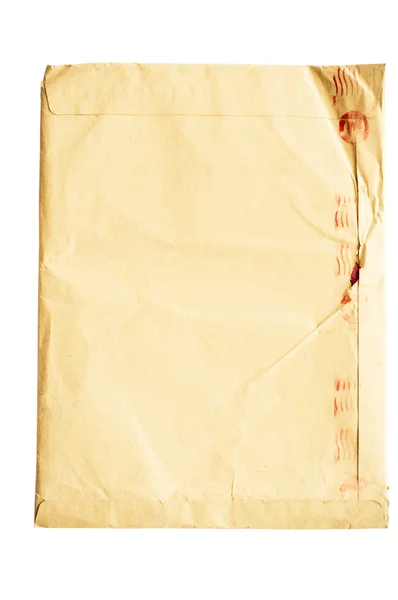 Crumpled envelope — Stock Photo, Image