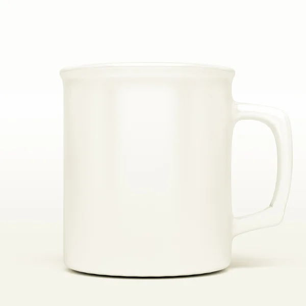 Taza de café blanco — Foto de Stock