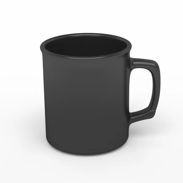 Tazza di caffè nero — Foto Stock