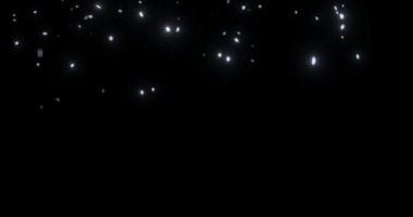 Klip kaplaması için düşen kar taneleri, Noel, kış, yeni yıl tatili.