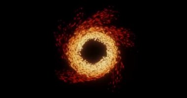 dönen ateş enerji kuvveti olarak alevlenir.