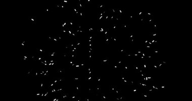 Kutlama konsepti için konfeti arka planı, mat tabakası.