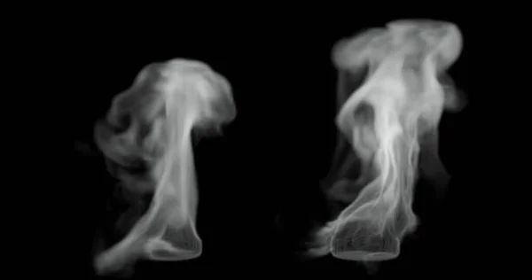 Render Hot Steam Smoke Texture Food Related Manipulation —  Fotos de Stock