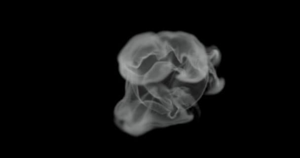 Render Top View Smoke Steam Food Hot Surface Effect Video — Wideo stockowe