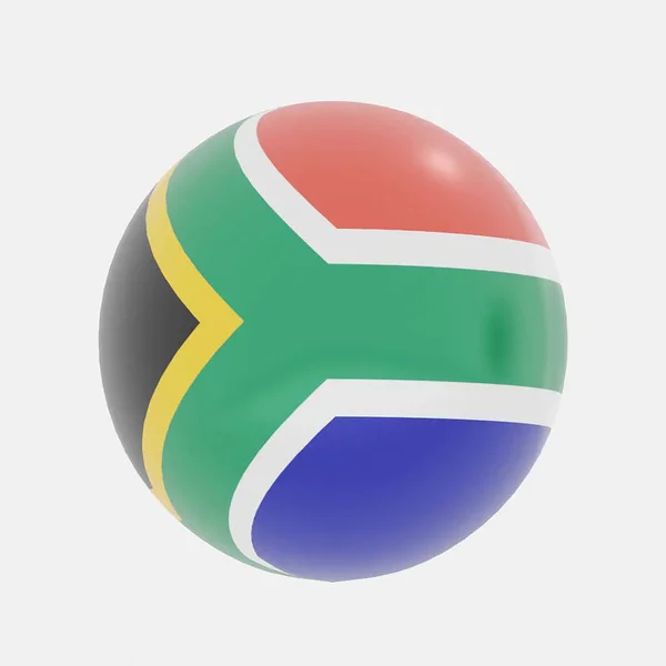 Καθιστούν Την Υδρόγειο Στις Χώρες Της Νότιας Αφρικής Σημαία Για — Φωτογραφία Αρχείου