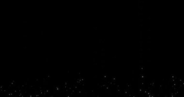 Video kaplaması için havada uçan toz parçacıklarının etkisi.