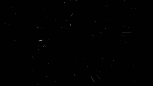 First Person View Camera View Snow Storm Blizzard Wind Overlay — Stock Photo, Image