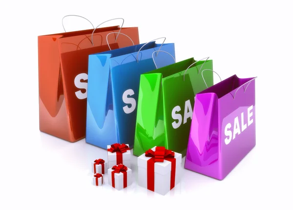 Shopping bags — Stock Photo, Image