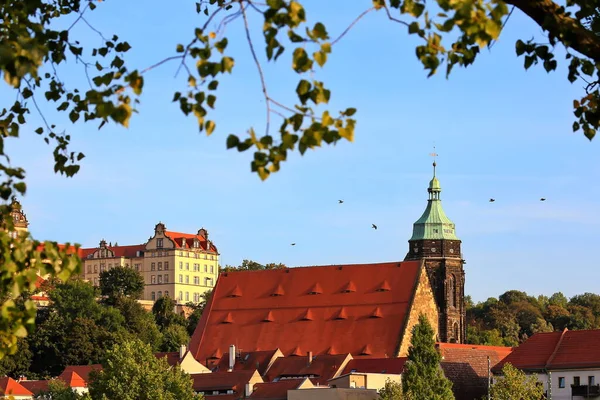 Burg Sonnenstein Ist Eine Sehenswürdigkeit Der Stadt Pirna — Stockfoto