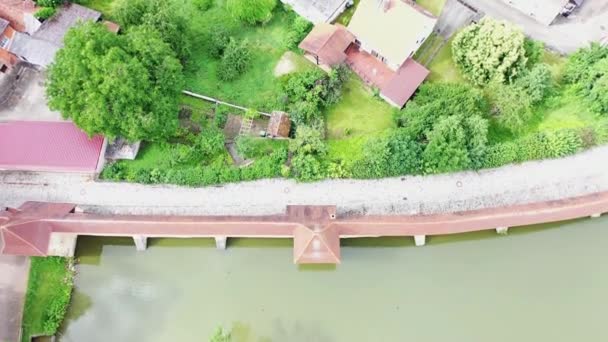 Drone Video Weienburg Con Viste Della Città — Video Stock